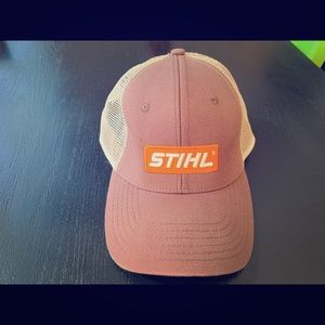 Stihl brand trucker hat in great condition.